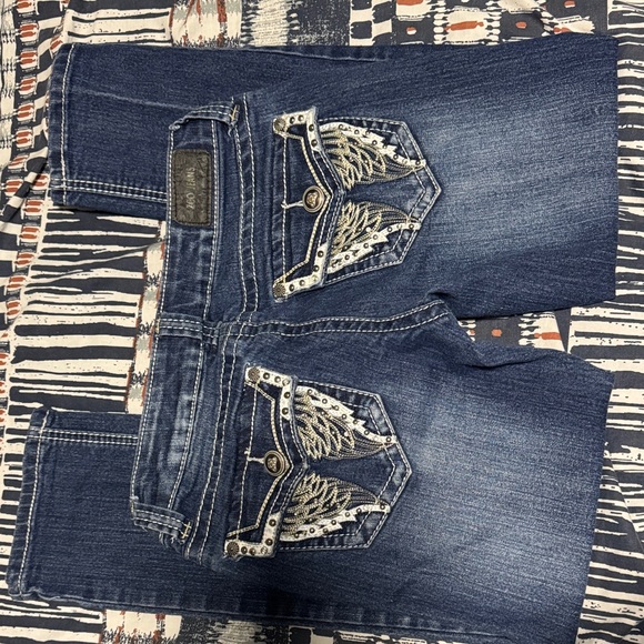 Trendy YMI Women's Blue Skinny Jeans - Picture 2 of 2